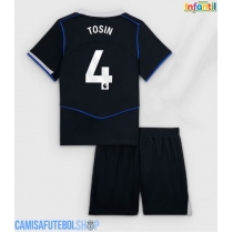 Camisa de time de futebol Chelsea Tosin Adarabioyo #4 Replicas 3º Equipamento Infantil 2025-26 Manga Curta (+ Calças curtas)